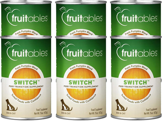 Fruitables-Fresh-Pumpkin-Blend-Fiber-Supplement-for-Cats-&-Dogs,-Smooth-Food-Transition-92