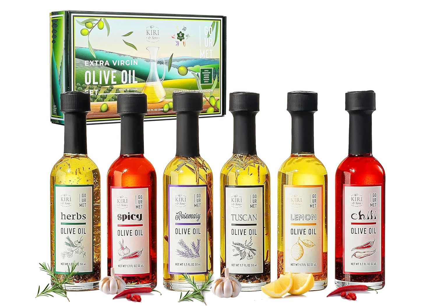Kiri-&-Sons-Olive-Oil-Gourmet-Sampler-Gift-Set-of-6---Extra-Virgin-Olive-910