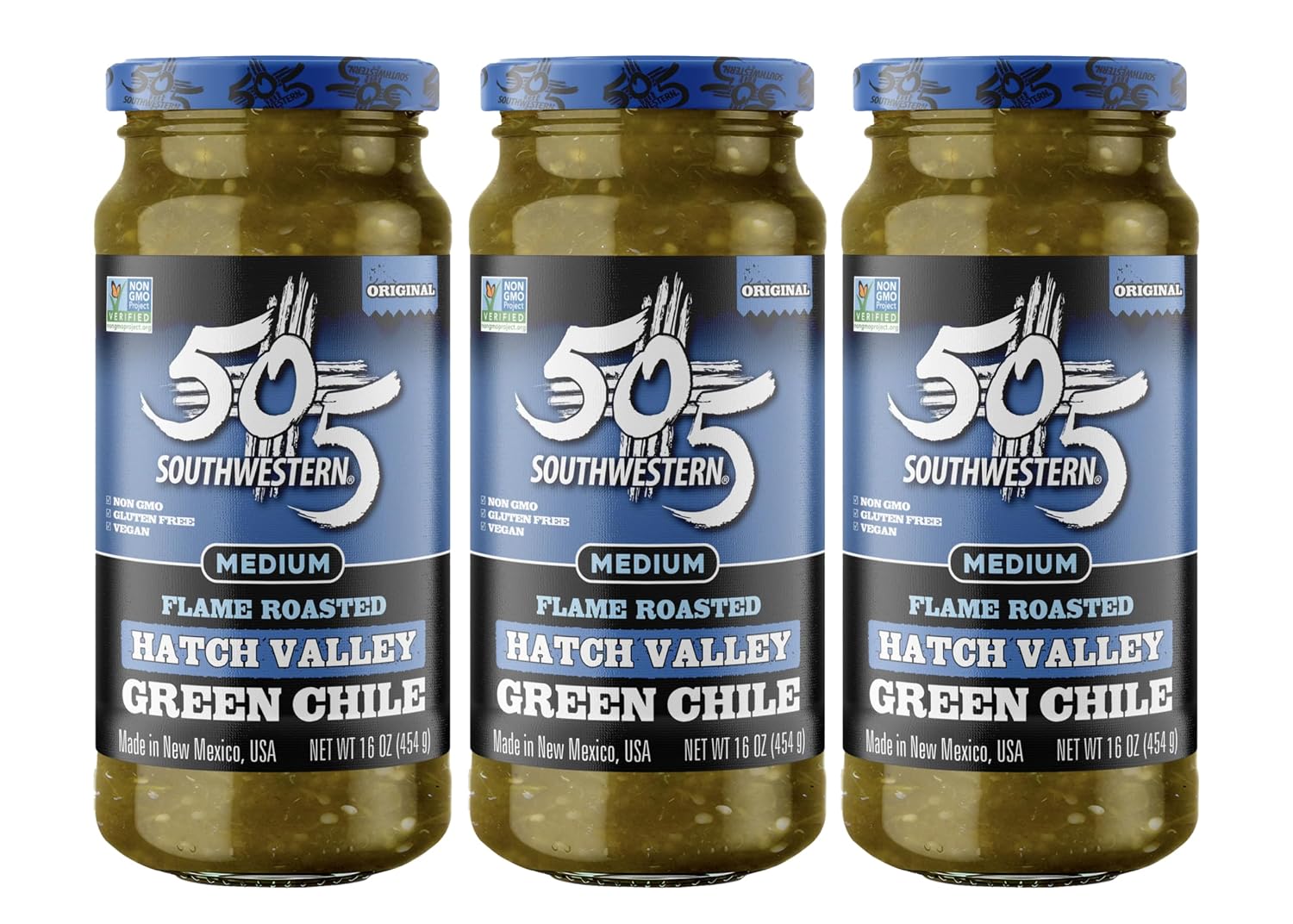 505-Southwestern-Flame-Roasted-Hatch-Valley-Green-Chile,-Medium,-16-oz-—-Authentic-953