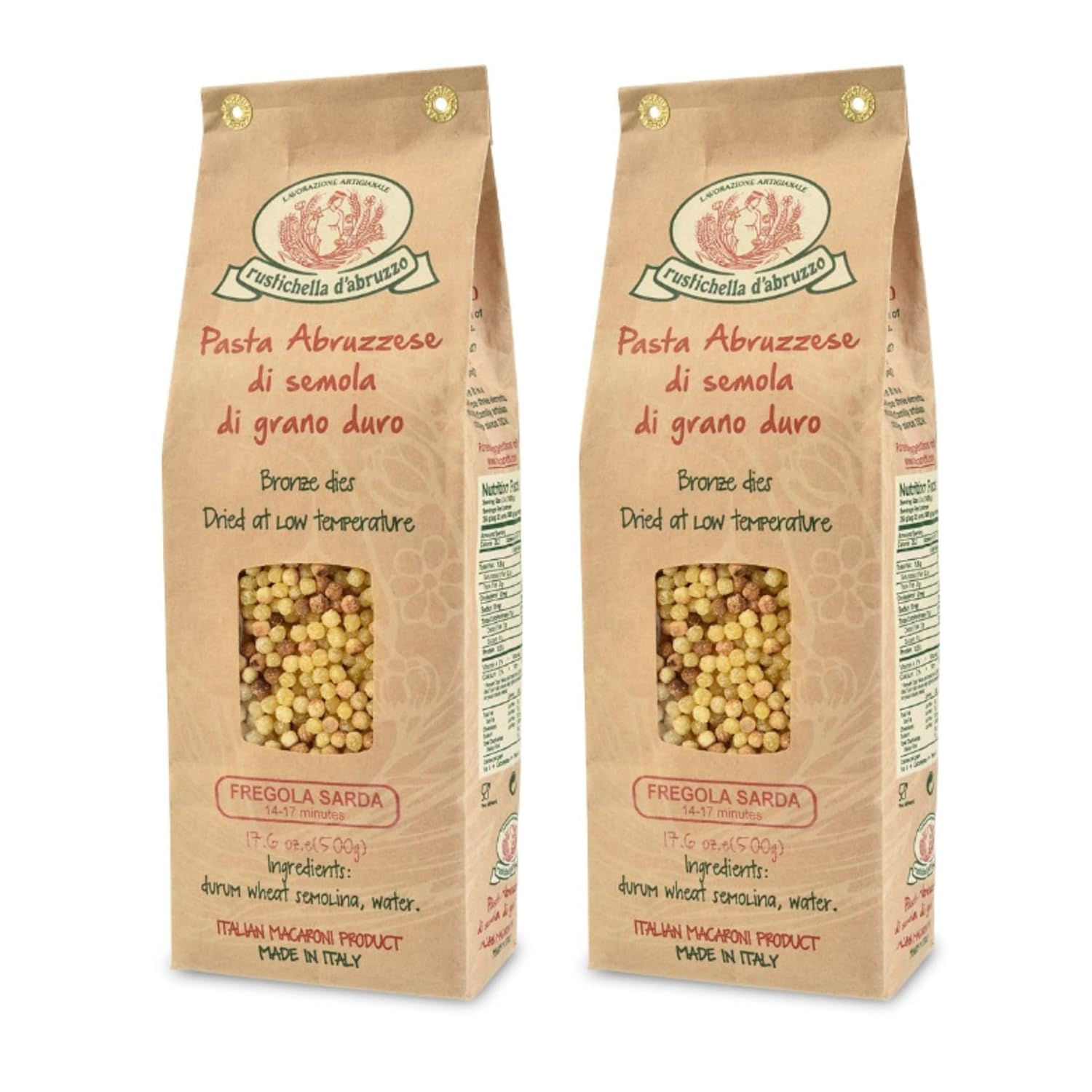 Rustichella-d'Abruzzo-Durum-Wheat-Fregola-Sarda-Pasta,-17.6-Ounce-of-689