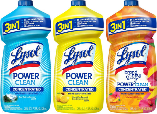 Bundle-of-LYSOL-Power-Clean-Multi-Surface-Cleaner,-2x-Concentrated-Pour-4716