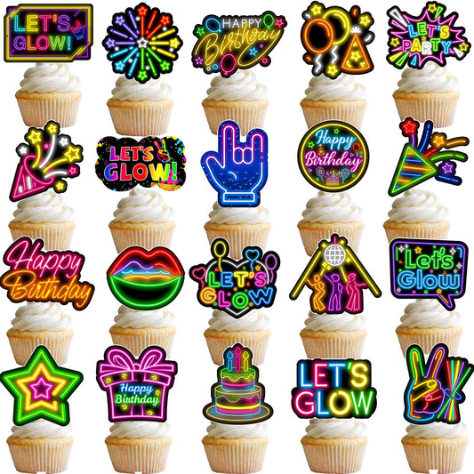 Glow-Neon-Cupcake-Toppers-Glow-Birthday-Party-440