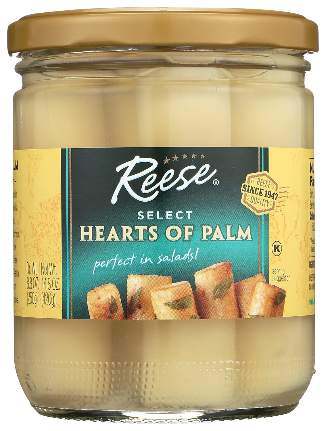 Reese-Hearts-Of-Palm-Glass-(14.8-oz)-(paquete-de-82