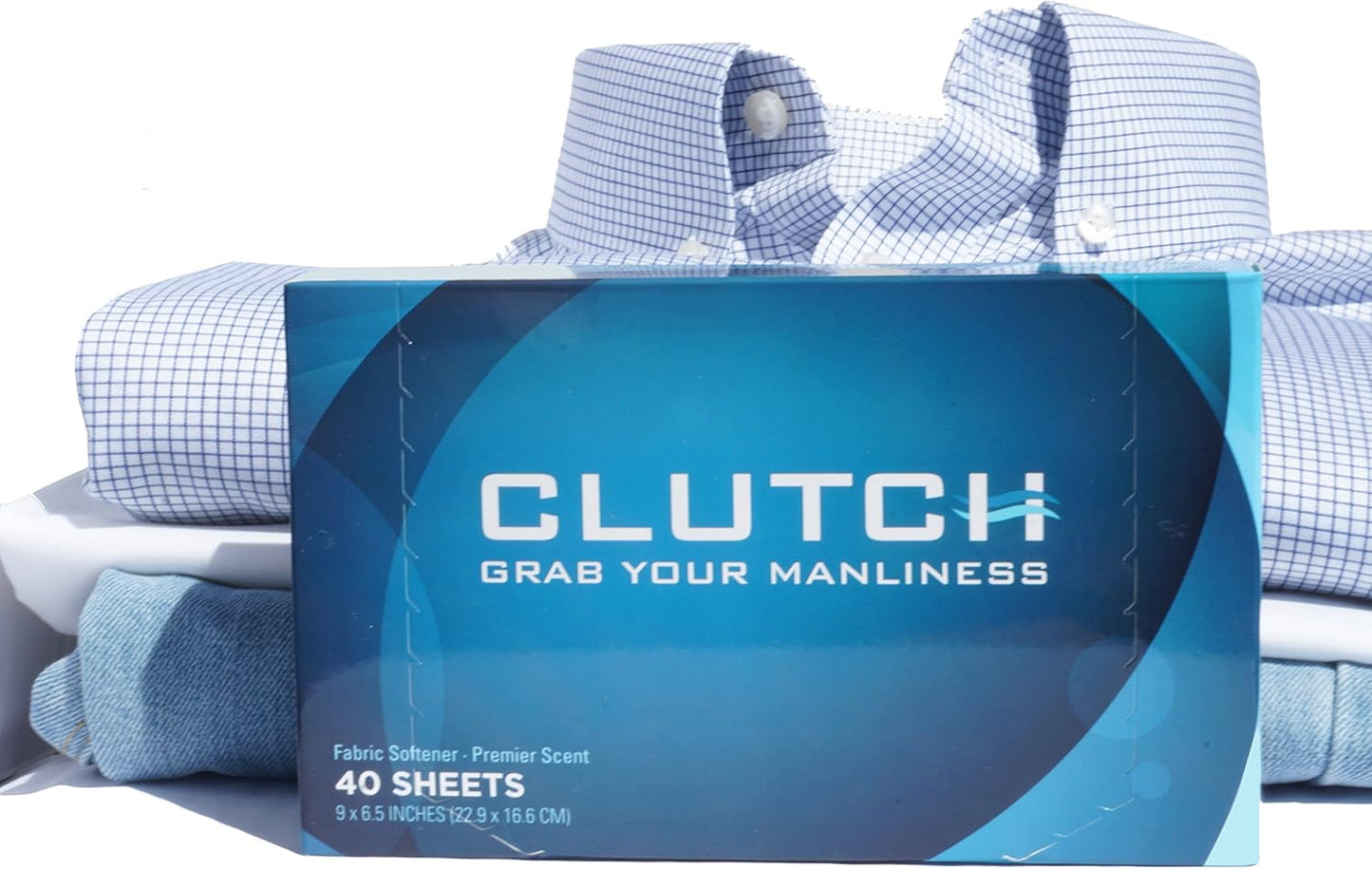 Clutch-Men's-Dryer-Sheets,-Fabric-Softener-for-Men,-40-Count-482