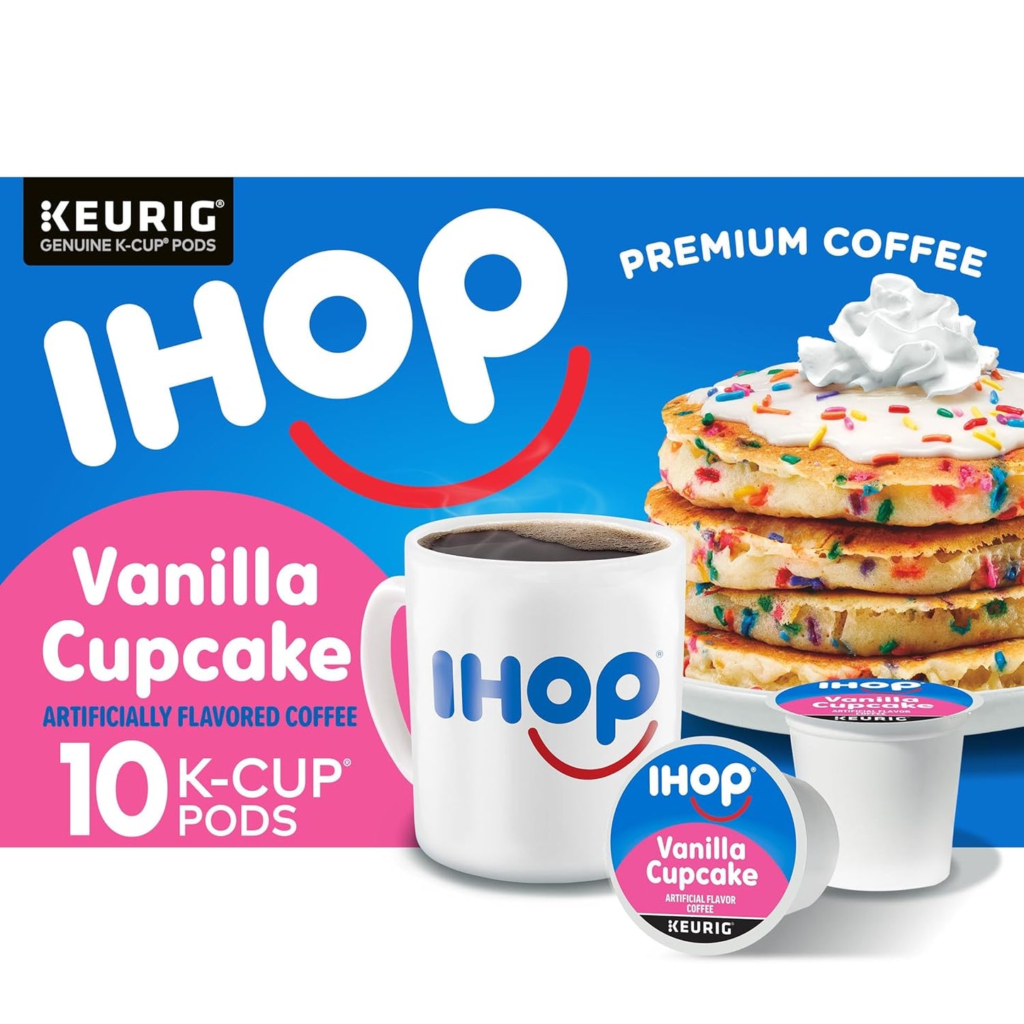 IHOP-Vanilla-Cupcake-Cápsulas-de-café-Keurig-K-Cup-con-sabor-artificial,-de2247