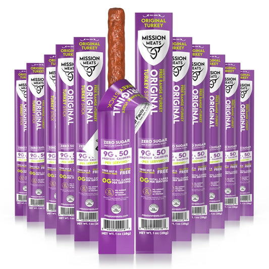 Mission-Meats-Turkey-Sticks,-1-Free-Range,-Zero-Sugar-Jerky,-1oz--(12ct)-|-Delicious-Wrapped-1687