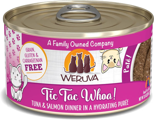 Weruva-Wet-Cat-Food,-Tic-Tac-Whoa-with-Tuna-and-Salmon-Pate,-3oz-1382