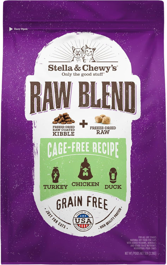Stella-&-Chewy's-Raw-Blend-Premium-Kibble-Cat-Food-–-Grain-Free,-Protein-1179