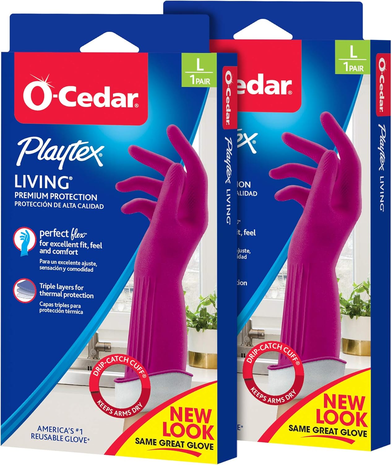 Playtex-Living-Rubber-Cleaning-Gloves,-Premium-Protection-Reusable-Household-Gloves,-Large-(2-Pairs)-----502