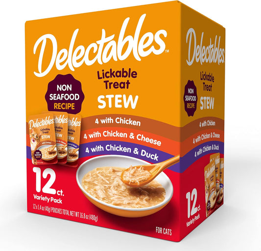 Delectables-Non-Seafood-Stew-Lickable-Wet-Cat-Treats,-Variety-2441