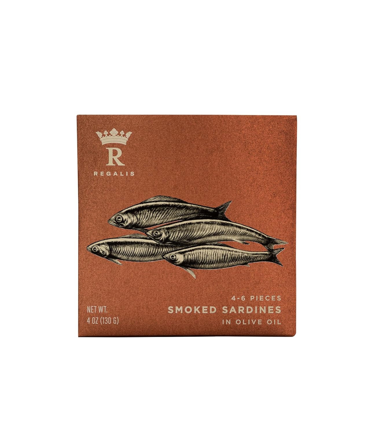 Regalis-Conservas,-Sardinas-Ahumadas,-Mariscos-Latados-Españoles,-12/4.59-oz---------994