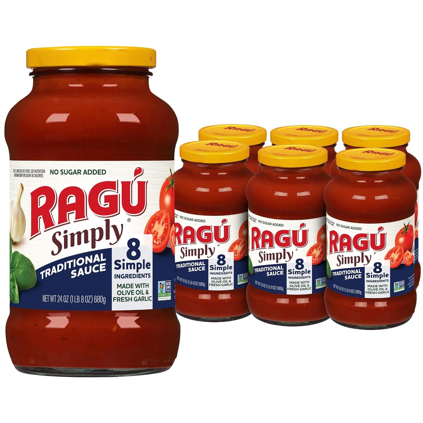 RAGÚ-Simply-Traditional-Pasta-Sauce,-24-oz-(Pack-of-6)-----744