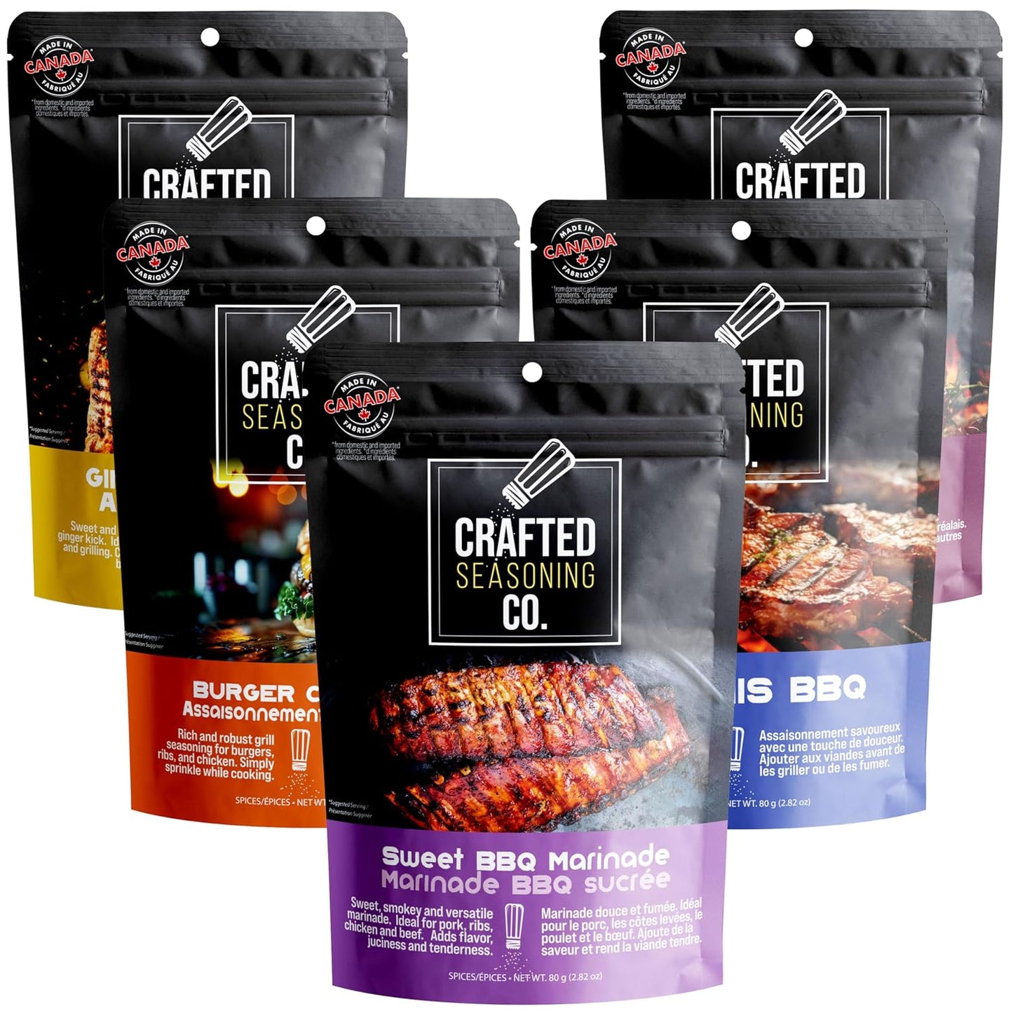 Crafted-Seasoning-Co.-BBQ-Rubs-&-Seasonings-Gift-Set-(5-Pack)-–-573