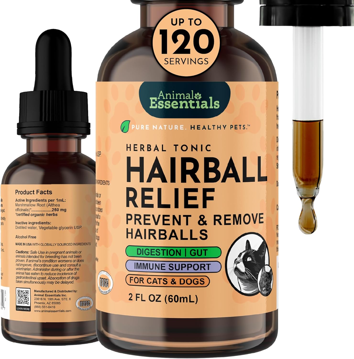 Hairball-Relief-Formula---Hairball-Treatment-for-Dogs-and-Cats,-Hairball-Medicine,-Hairball-588