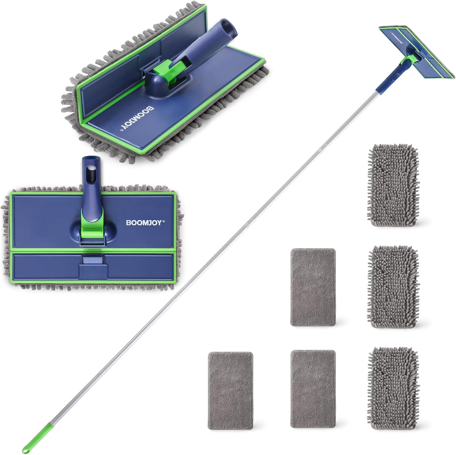 BOOMJOY-Wall-Cleaner-Mop-with-Foldable-Panel,-Baseboard-Cleaner-Tool-2687