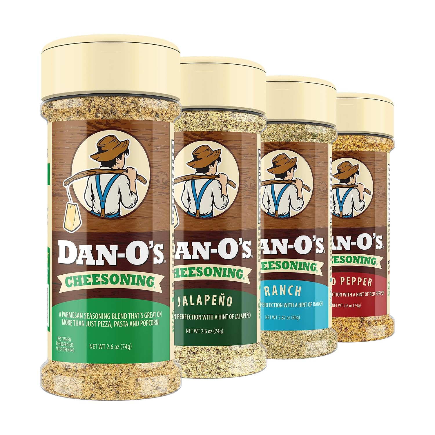 Dan-O's-Cheesoning-Block-Seasoning-Set,-Small-Bottles,-4-Pack,-Includes-Ranch-Cheesoning,-1498
