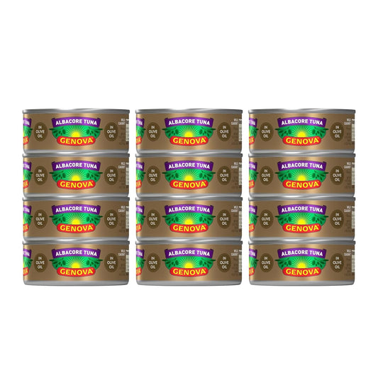 Genova-Premium-Albacore-Tuna-in-Olive-Oil,-5-oz.-Cans-(Pack-of-12),-757