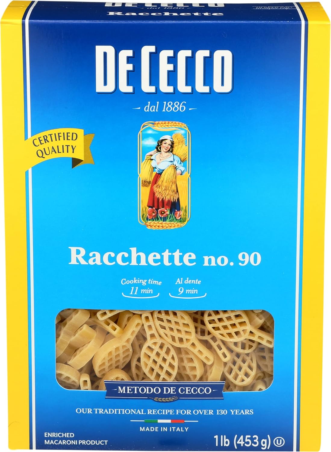 DE-CECCO-PASTA-Racchette-Pasta,-16-OZ---1623