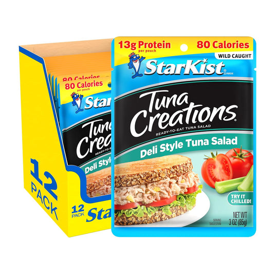StarKist-Tuna-Creations-Deli-Style-Tuna-Salad,-3oz-Pouch,-12-Pack-|-13g-Protein-820