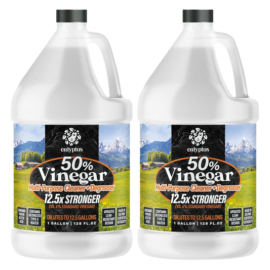 Calyptus-0.5-Pure-Concentrated-Vinegar-|-Maximum-Performance-(12.5X)-Power-|-Technical-Grade-|-Dilutes-Easily-2020