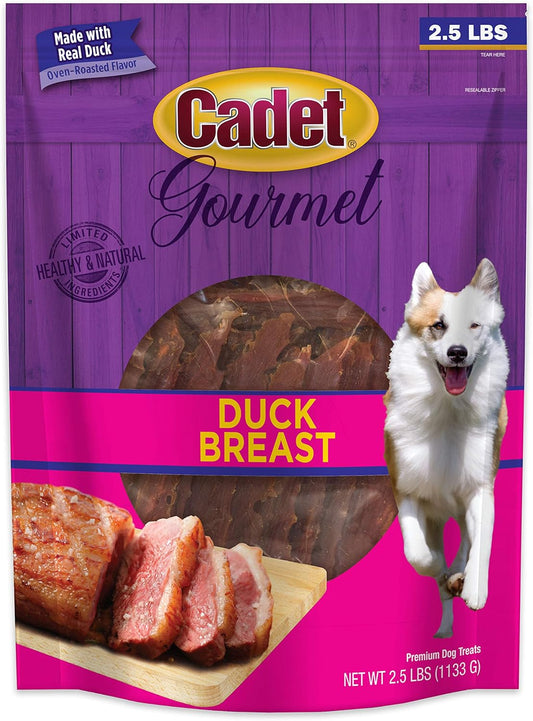 Gourmet-Duck-Breast-Jerky-Dog-Treats,-Healthy,-Long-Lasting-3823