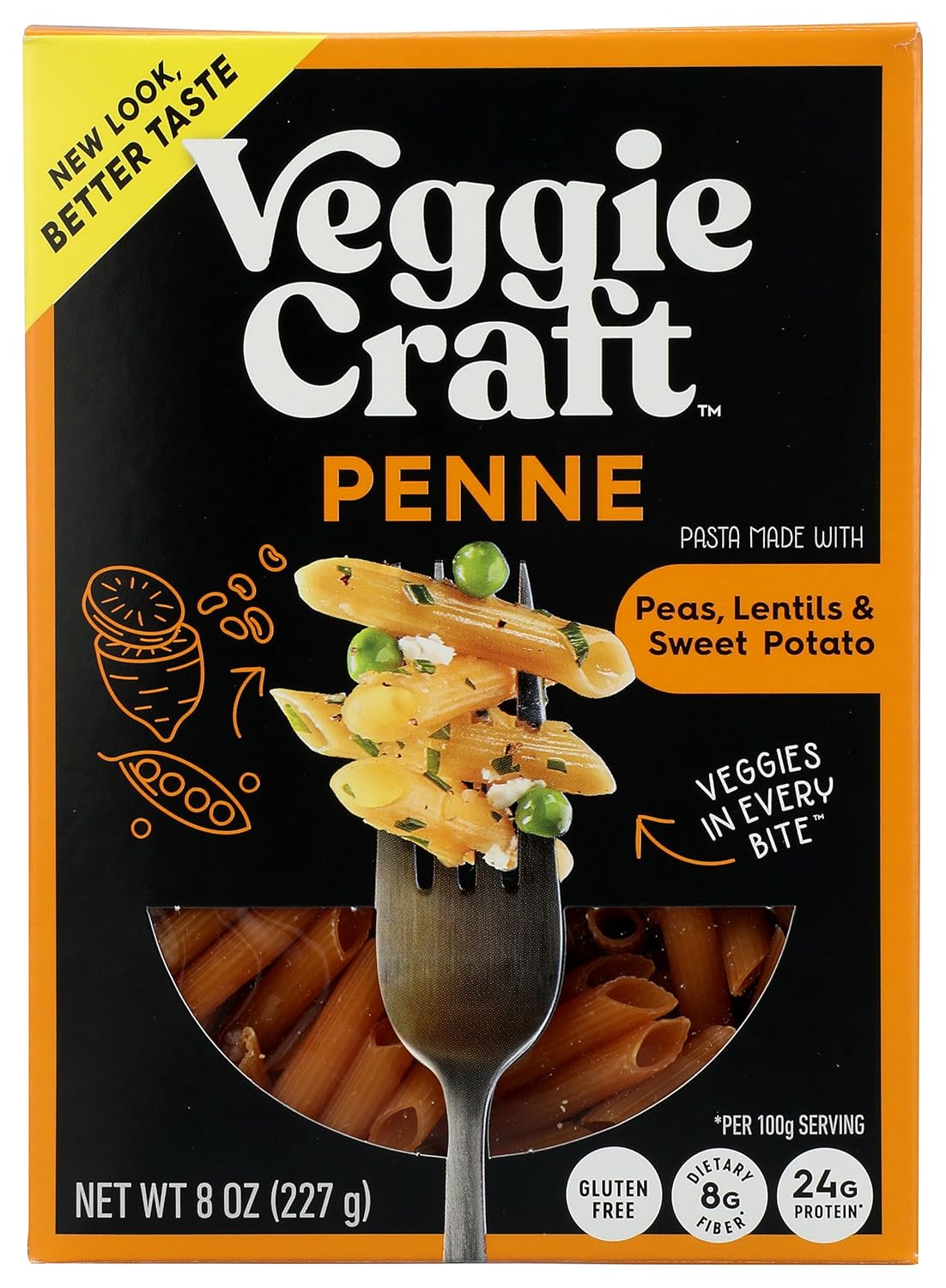 Veggiecraft-Farms-Sweet-Potato-Penne-Pasta,-8-OZ-893