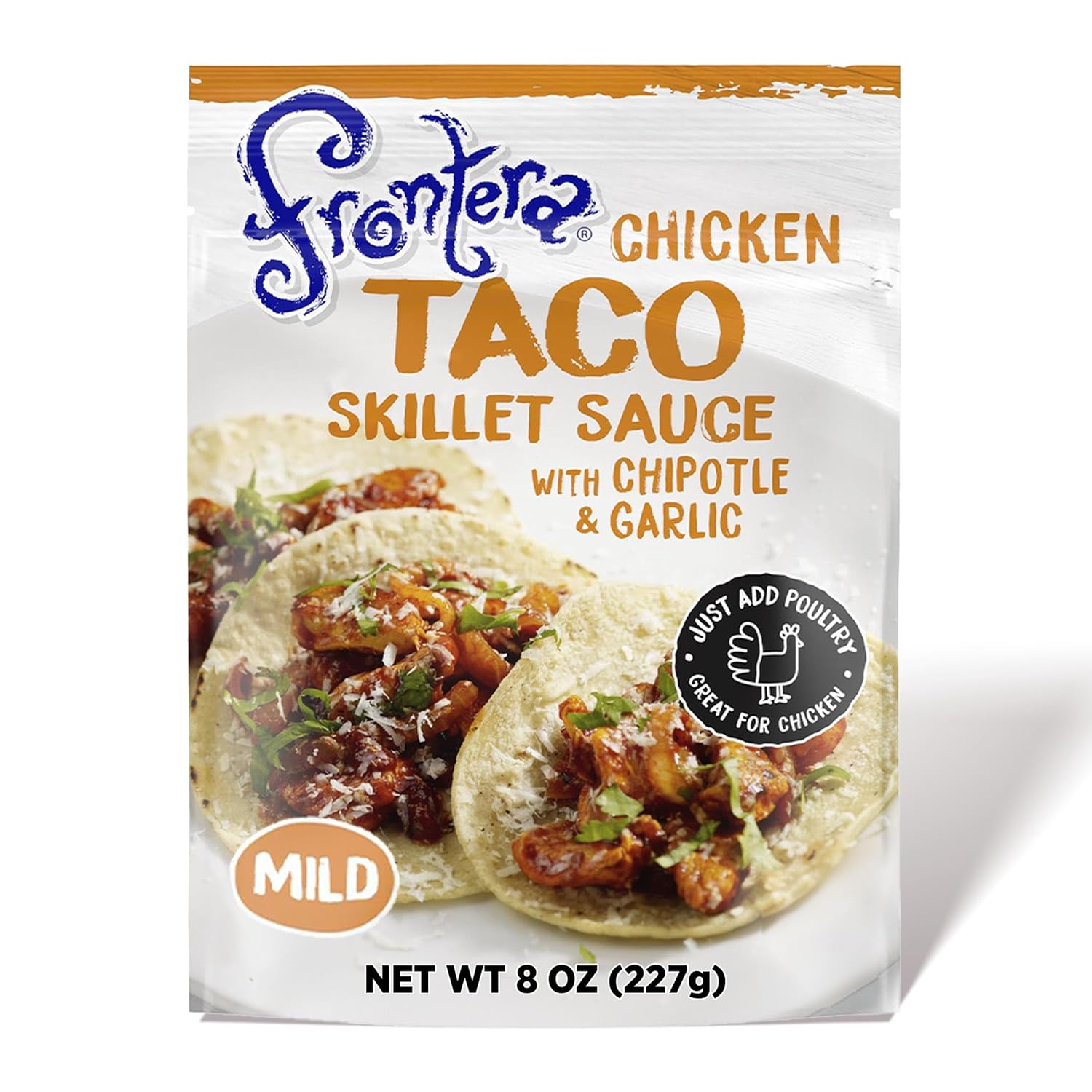 Frontera-Chicken-Taco-Skillet-Sauce-with-Chipotle-and-Garlic,-Mild,-8-oz.-1686