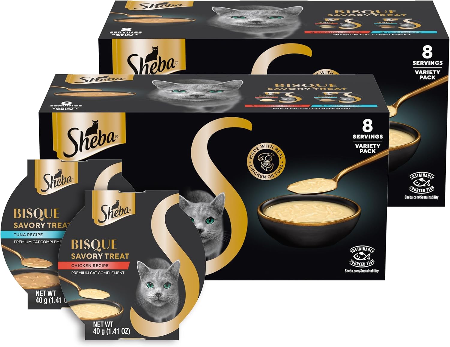 Sheba-Bisque-Lickable-Cat-Treats-&-Cat-Food-Toppers,-Chicken-and-Tuna-Recipes,-1.4-466
