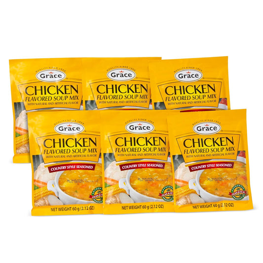 Grace-Mezcla-de-sopa-con-sabor-a-pollo,-2.12-onzas,-de-unidades,-177