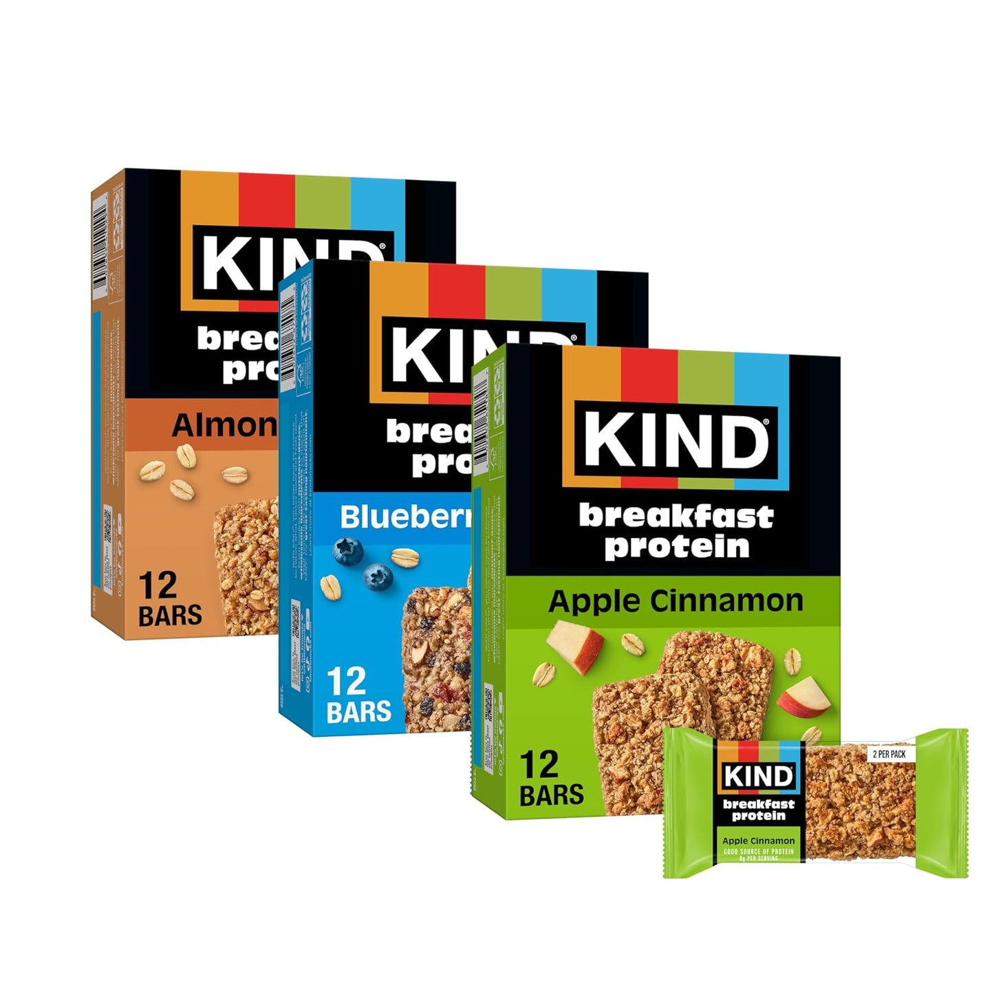 KIND-Breakfast-Protein-Bars,-Fruity-Flavors-Variety-Pack,-8g-Protein,-18--ct-|-Perfect-busy-882