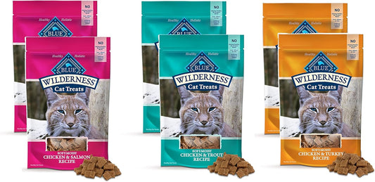 Buffalo-Wilderness-Soft-Moist,-Grain-Free,-Cat-Treats,-Pack-3