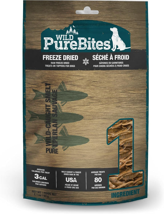 PureBites-Wild-Smelt-Freeze-Dried-Dog-Treats,-1-Ingredient,-Made-in-USA,-2.1oz-1415