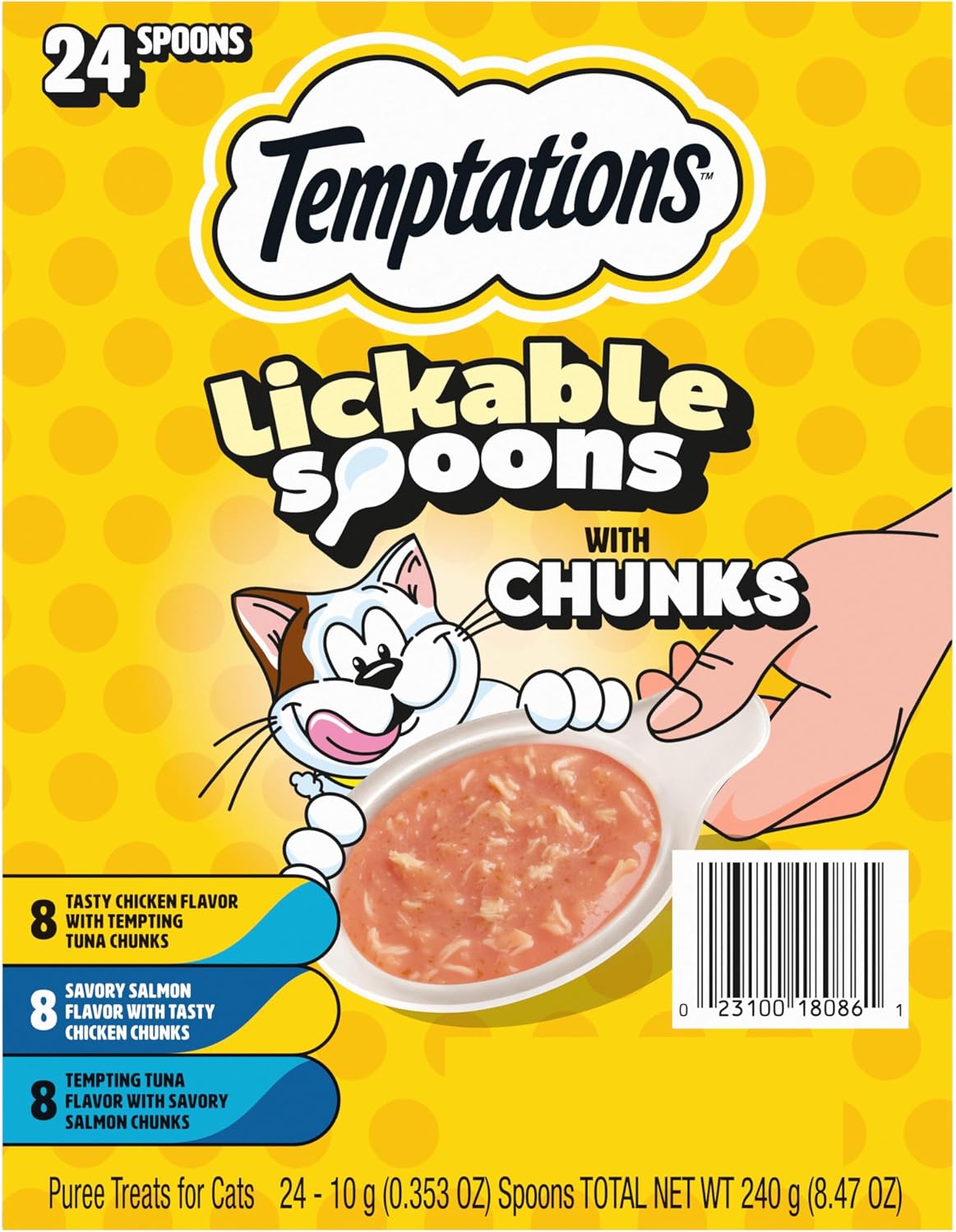 Temptations-Lickable-Spoons,-Soft-Lickable-Cat-Treats,-Adult-Wet-Cat-Treats,-Variety-Pack,-24-513