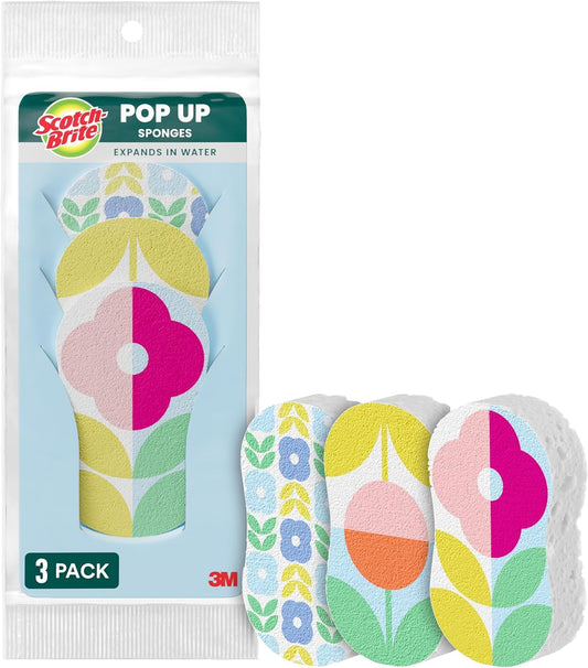 Scotch-Brite-Brite-Blooms-Pop-Up-Kitchen-Sponges,-Unique-Compressed-Kitchen-2485