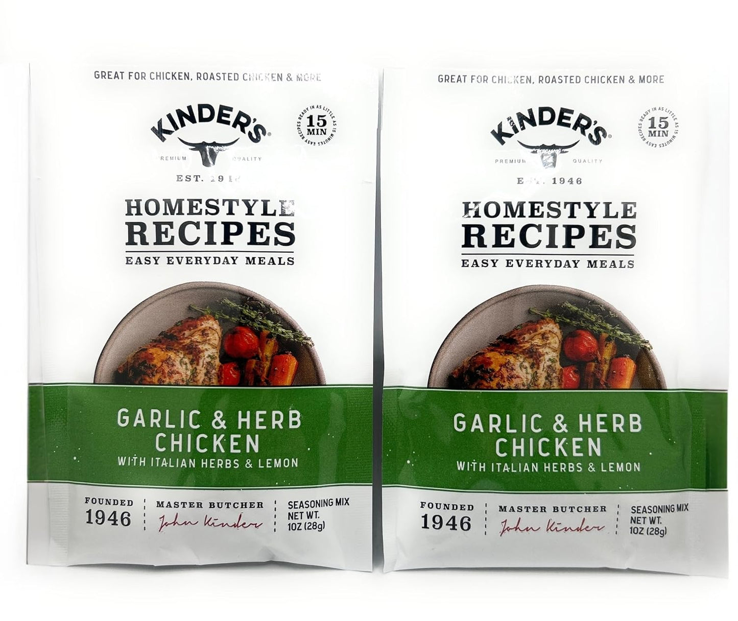 Kinder's-Seasoning-Mixes-1oz---2-packets-(Garlic-Herb-&-Chicken-Seasoning)-555