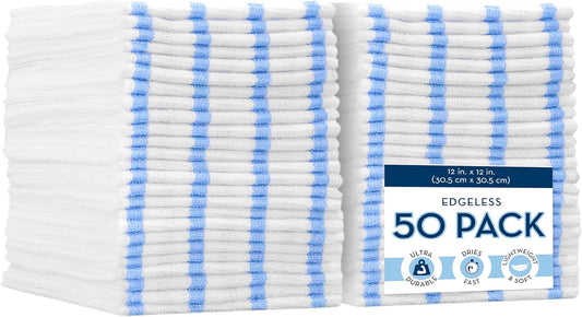 VIKING-Bulk-Edgeless-Microfiber-Cleaning-Cloths,-White-and-Blue-Stripe,-2016