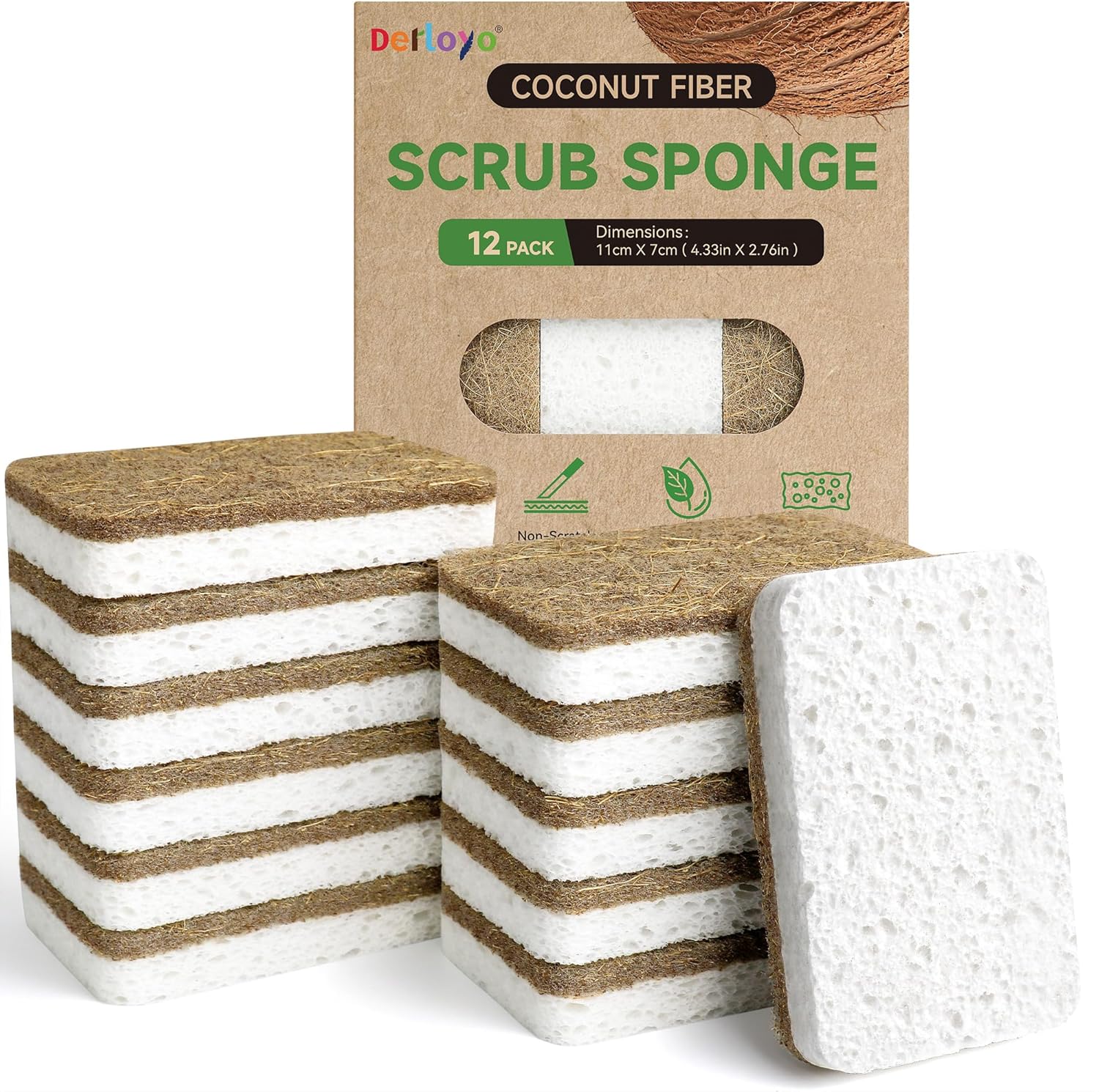12-Count-Plant-Based-Kitchen-Sponges,-Compostable-Cellulose-Sponge,-Biodegradable-Sponges-for-Dishes,-Non-Scratch-Cleani---762