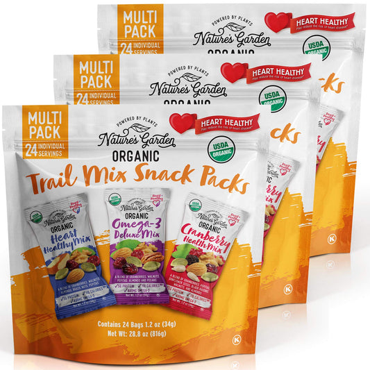 Nature's-Garden-Organic-Trail-Mix-Snack-Pack-28.8oz-(24-x-1.2oz)--Pack-of-3-Heart-734