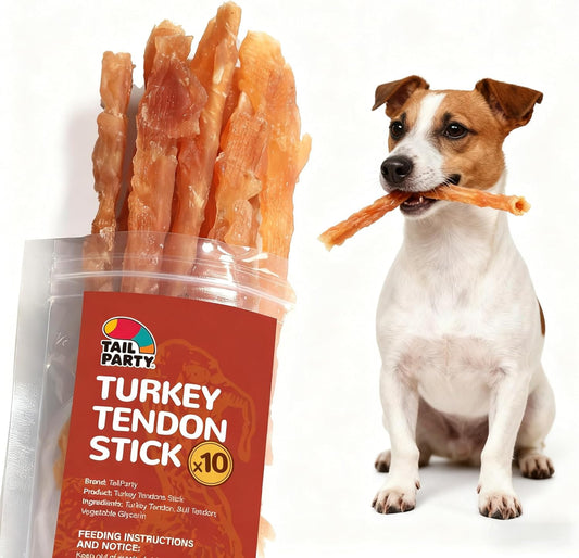 TailParty-Turkey-Tendons-for-Dogs,-All-Natural-Dental-Chews,-Rawhide-Alternative,-Training-Reward-1432