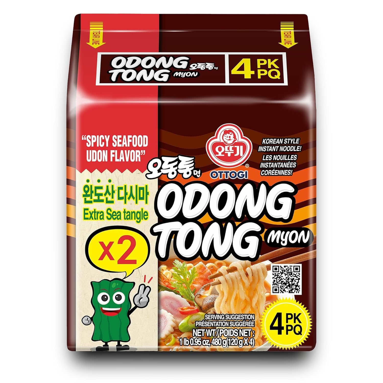 OTTOGI-ODONGTONG-MYON,-Fideos-instantáneos-de-estilo-coreano.-Sabor-picante--de-222