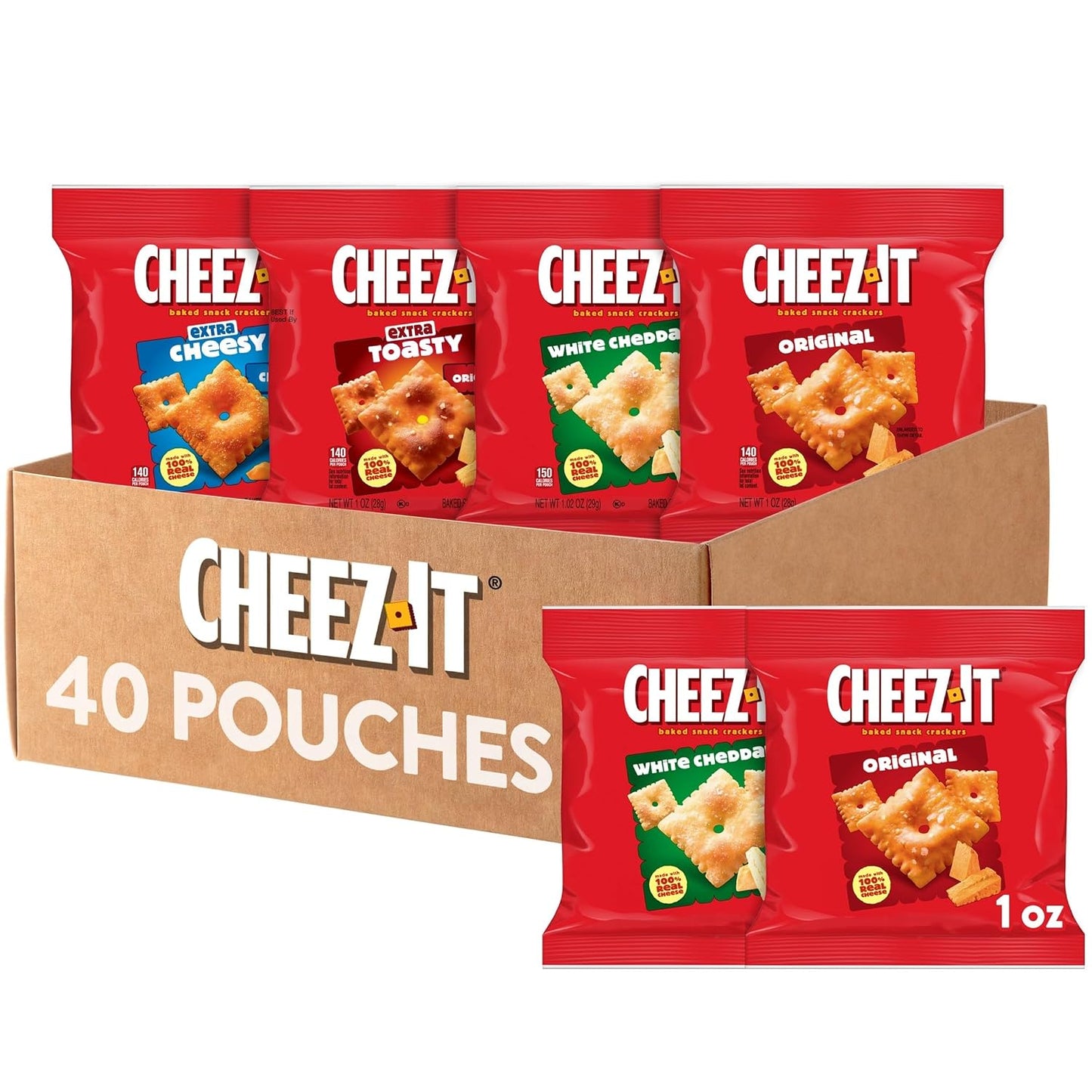 Cheez-It-Baked-Snack-Crackers,-Lunch-Snacks,-Variety-Pack-(40-Pouches)-------1145