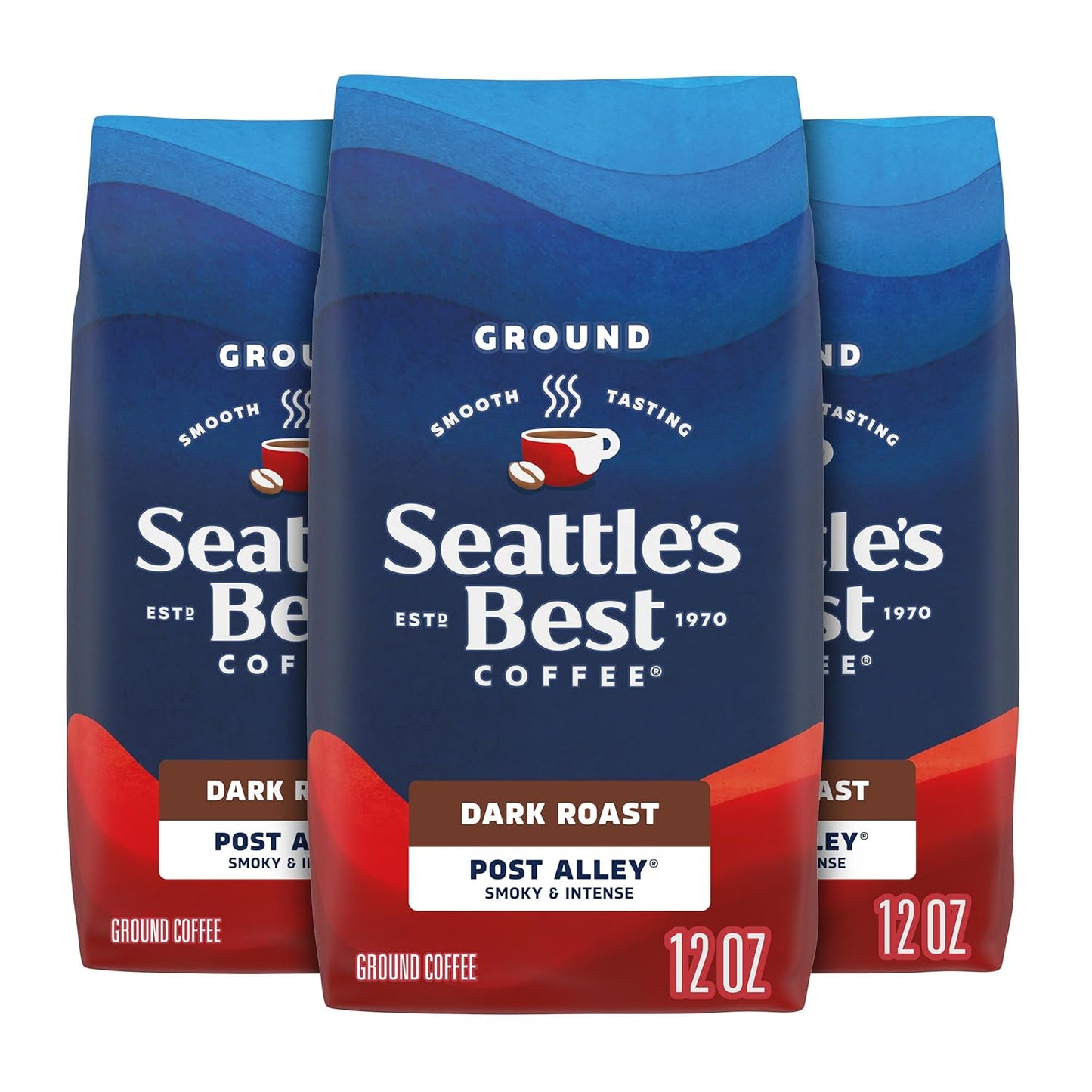 Seattle’s-Best-Coffee,-Dark-Roast-Ground-Coffee,-Post-Alley,-1-Arabica,-3-Bags-3019