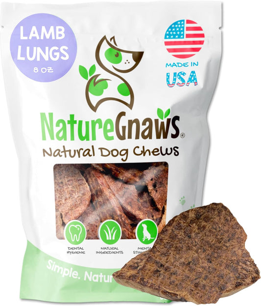 Nature-Gnaws-USA-Lamb-Lung-Filets-for-Dogs-(8oz)---Single-Natural-312