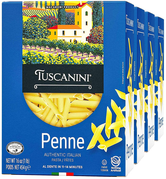Tuscanini-Authentic-Italian-Penne-Pasta-16oz-(4-Pack)-Made-Premium-585