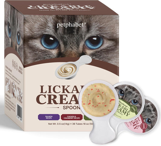 PETPHABET-Lickable-Cat-Treats-Spoon,-36-Count-Creamy-Puree-Kitten-Treats-Variety-Pack,-Functional-308