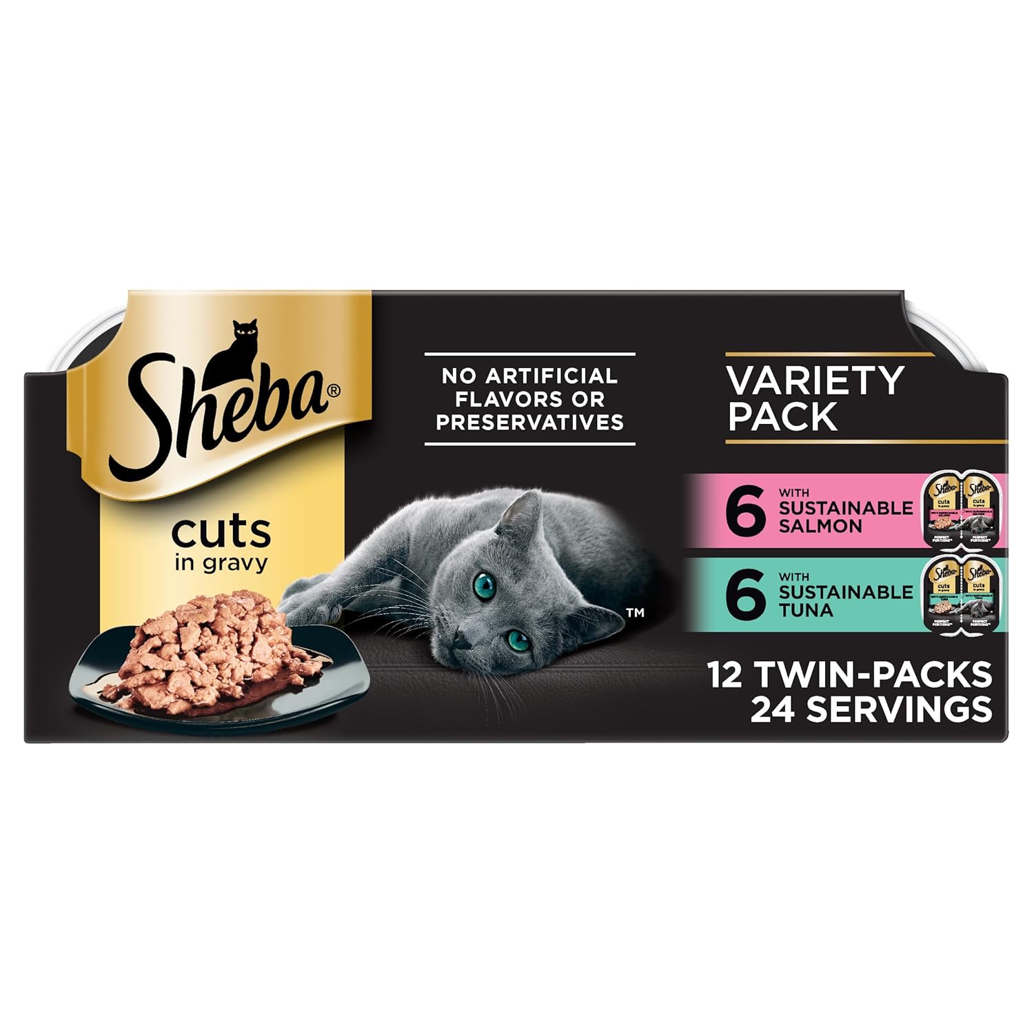 Sheba-Perfect-Portions-Wet-Cat-Food-Cuts-in-Gravy,-with-Sustainable-and-Sustainable-2.61335