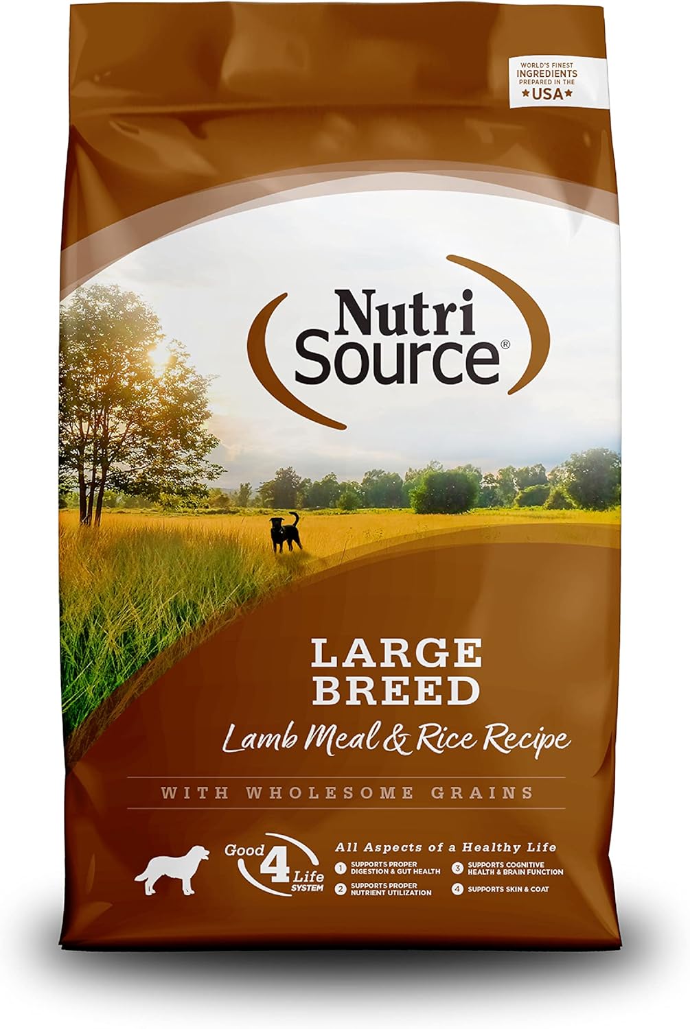 NutriSource-Adult-Dry-Dog-Food-for-Large-Breeds,-Lamb-Meal-and-Rice,-26LB-1729