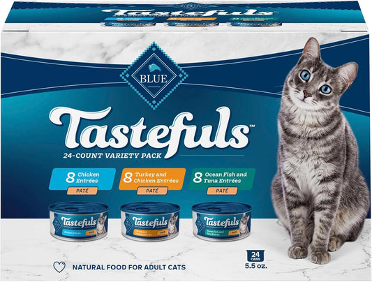 Blue-Buffalo-Tastefuls-Wet-Cat-Food-Paté-Variety-Pack-(Chicken,-Turkey-&-Chicken,-1885