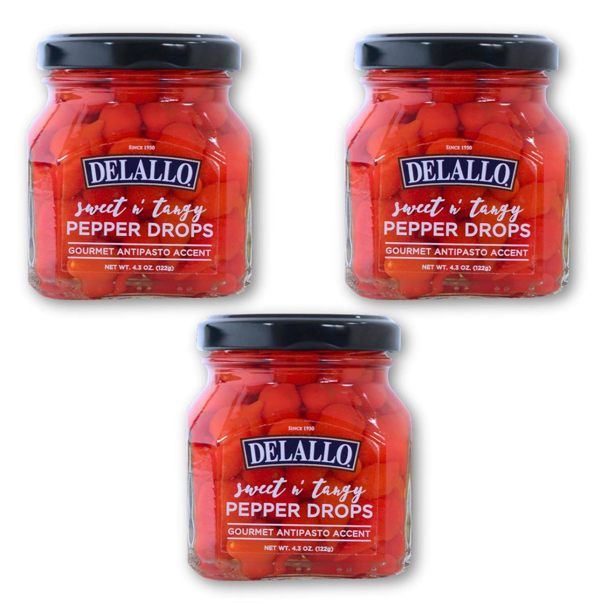 DeLallo-Sweet-&-Tangy-Pepper-Drops,-Red-Mini-Peruvian-Peppers-in-Zesty-808