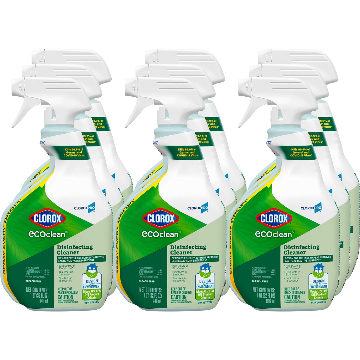 CloroxPro-Clorox-EcoClean-Disinfecting-Cleaner-Spray-Bottle,-32-Fluid-Ounces,-698